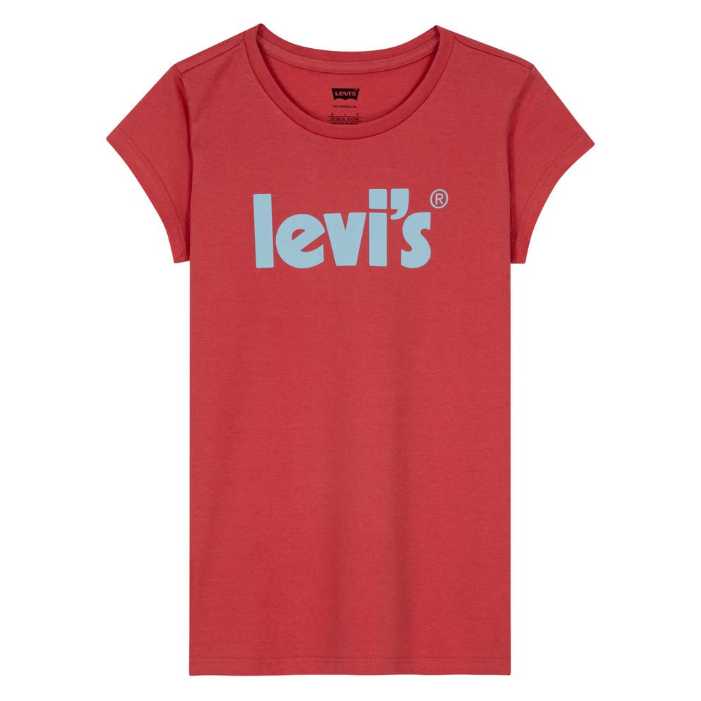 Oferta de Camiseta Levi's® Batwing Graphic Vermelha Infantil por R$43,96 em Levi's