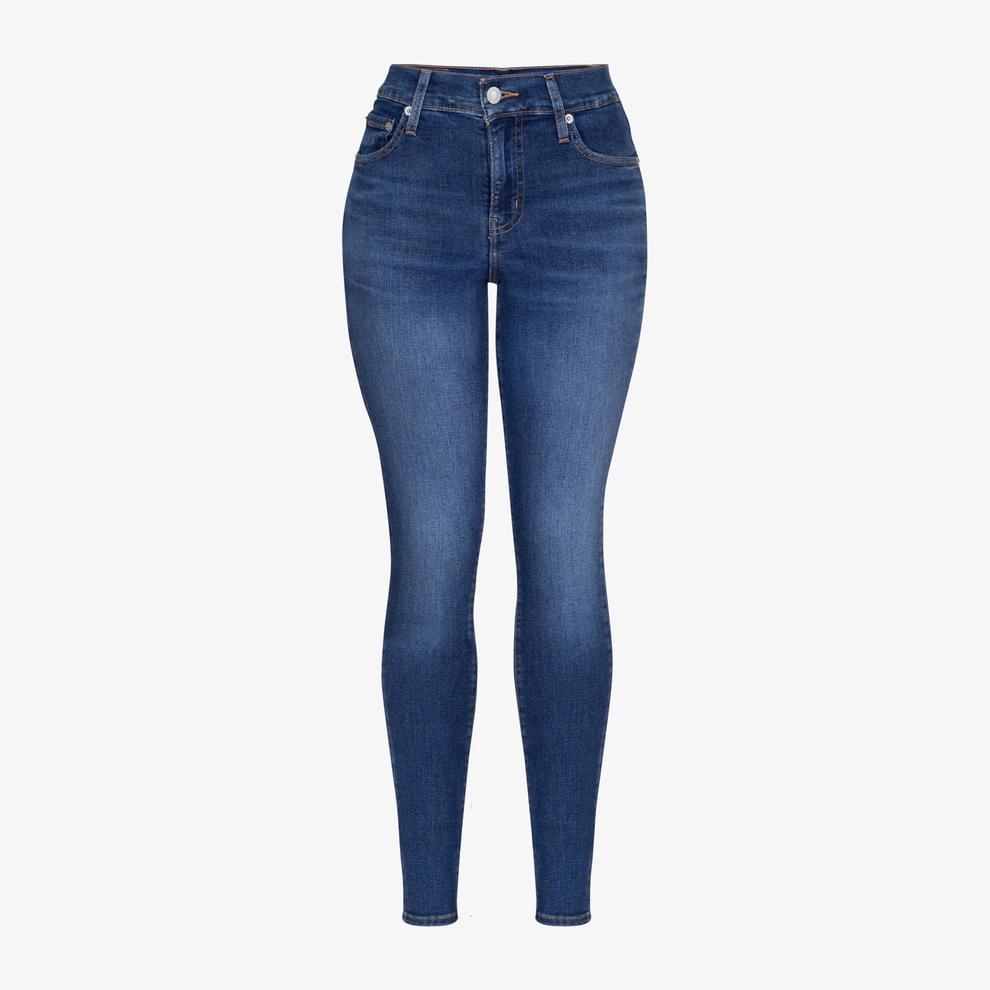 Oferta de Calça Jeans Levi's 720 High Rise Super Skinny Lavagem Clara por R$369,9 em Levi's