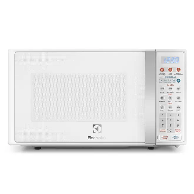 Oferta de Micro-ondas Electrolux 20L Branco com Função Tira Odor e Descongelar (MTO30) por R$529 em Preçolândia