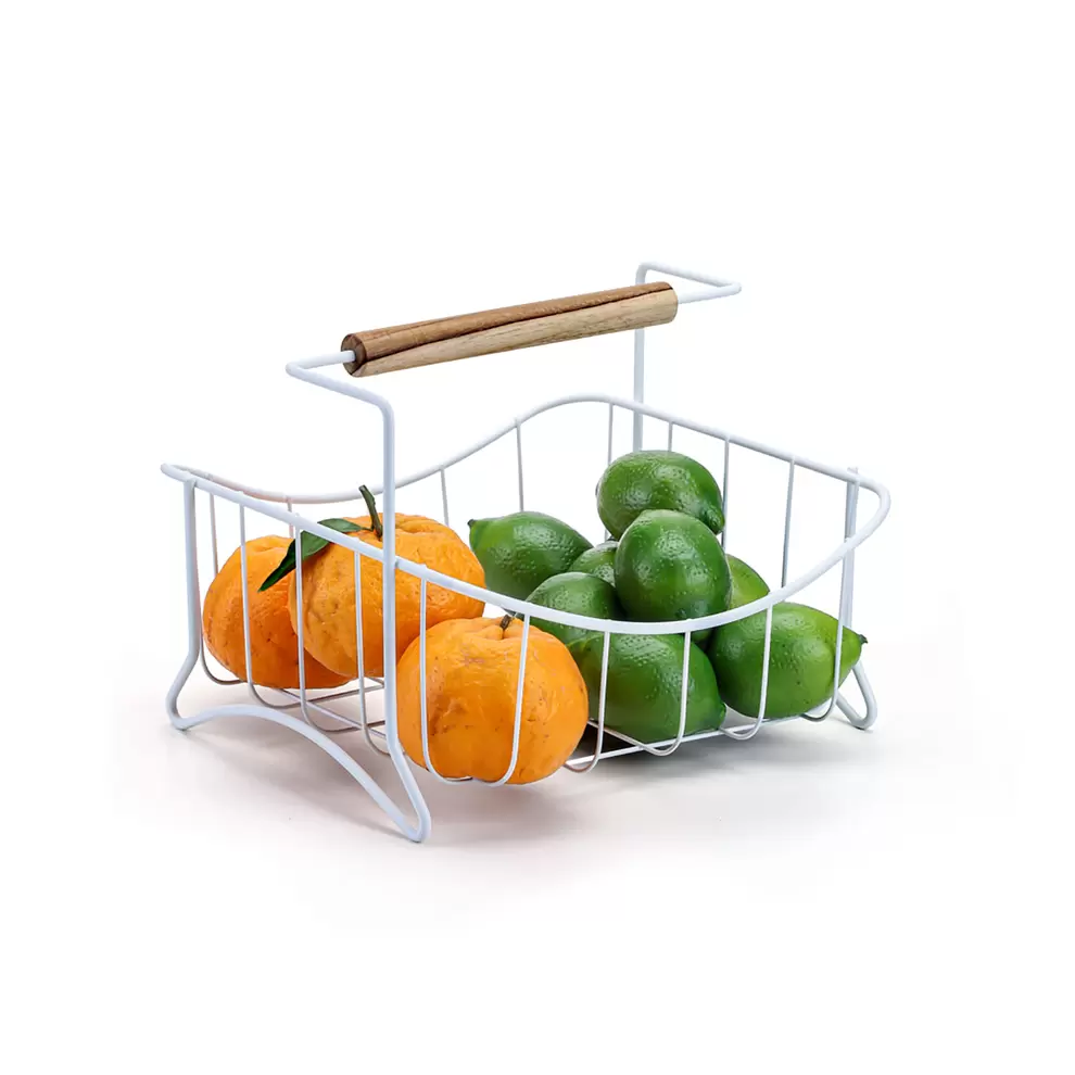 Oferta de Fruteira Mesa Eco Design Branca - Arthi por R$77,9 em Preçolândia