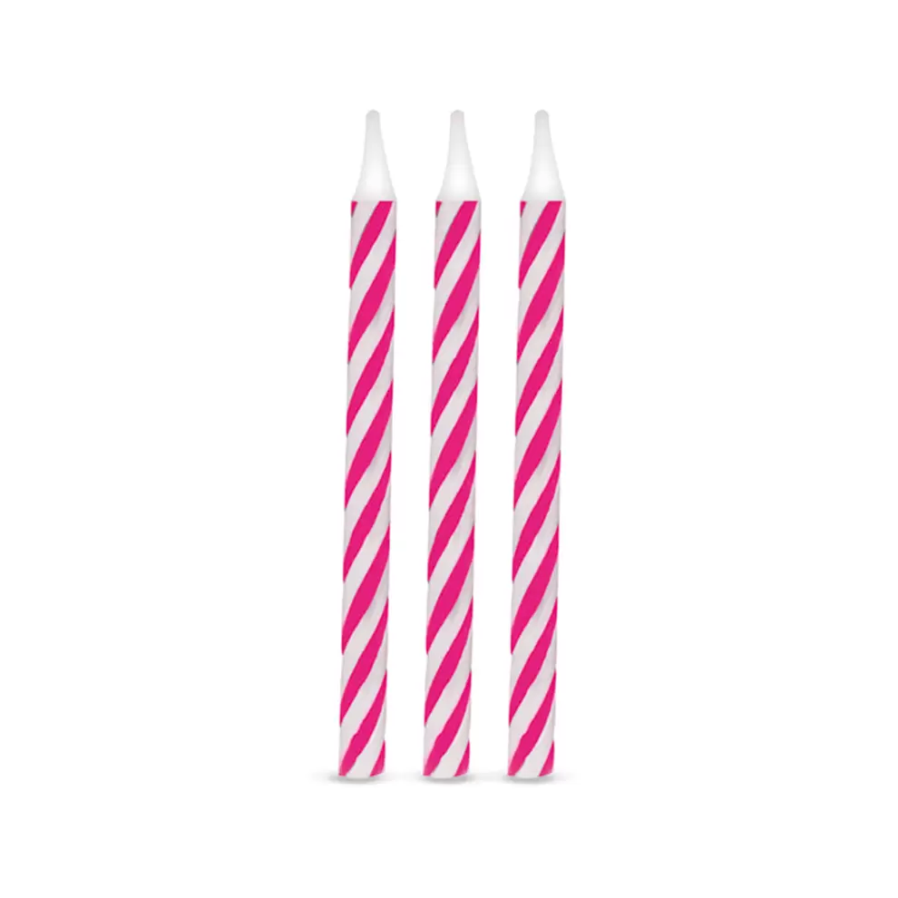 Oferta de Vela Palitinho Espiral Pink - Silver Plastic por R$3,9 em Preçolândia