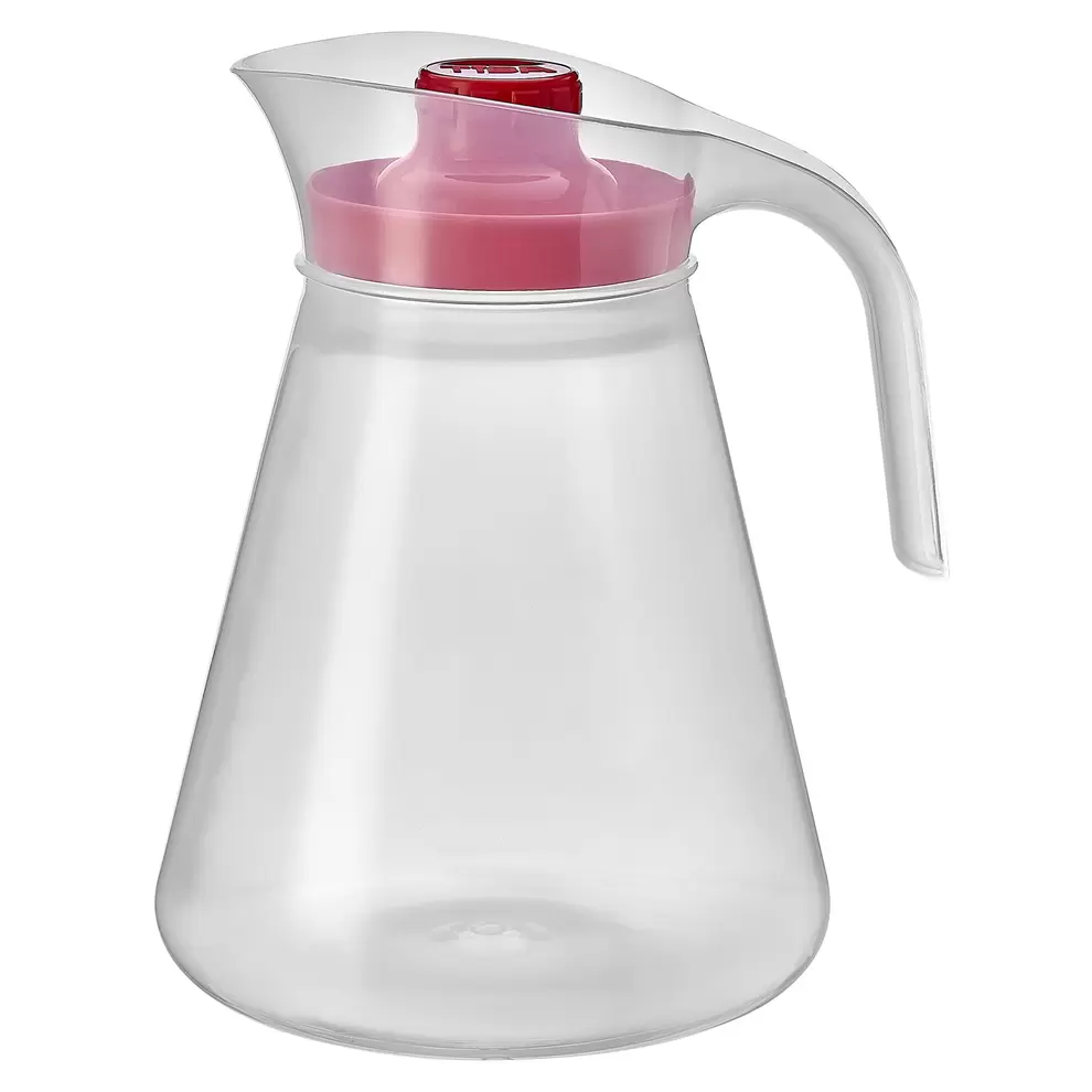 Oferta de Jarra Bella de 600mL Rosa - Tiba por R$12,9 em Preçolândia