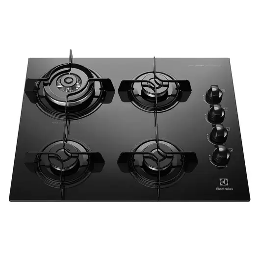 Oferta de Cooktop 4 Bocas Electrolux a Gás com Tripla Chama (KE4TP) por R$749 em Preçolândia