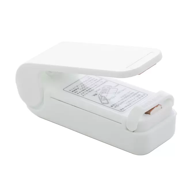 Oferta de Mini Seladora de Saco Plástico Embalagem - Lyor por R$19,9 em Preçolândia
