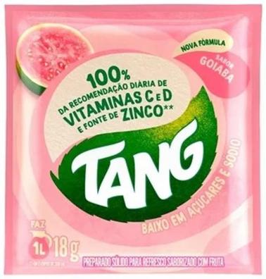 Oferta de Refresco em Pó Tang 18g Goiaba por R$1,29 em Public Supermercados