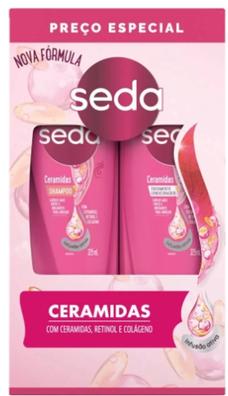 Oferta de Kit Seda Shampoo+Condicionador 325ml Ceramidas por R$16,99 em Public Supermercados
