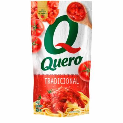 Oferta de Molho Tomate Quero 300g Tradicional Sachê por R$1,79 em Public Supermercados