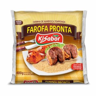 Oferta de Farofa de Mandioca KiSabor 400g por R$4,99 em Public Supermercados