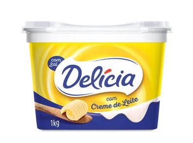 Oferta de Margarina Delícia 1kg com Sal por R$11,99 em Public Supermercados