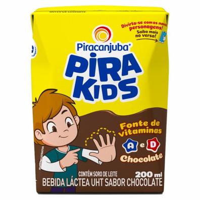 Oferta de Achocolatado Pirakids Chocolate 200 ml - Piracanjuba por R$0,99 em Public Supermercados