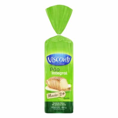 Oferta de Pão de Forma Visconti 400g Integral por R$6,99 em Public Supermercados