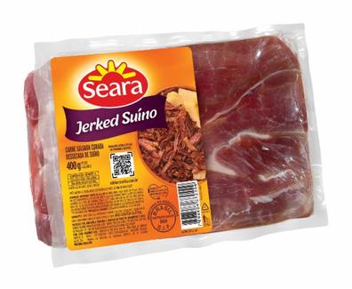 Oferta de Jerked Seara 400g Suíno por R$7,99 em Public Supermercados