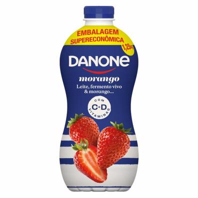 Oferta de Iogurte Líquido Danone 1250g Morango por R$9,99 em Public Supermercados