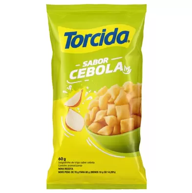 Oferta de Salgadinho Lucky Torcida 60g Cebola por R$2,49 em Public Supermercados