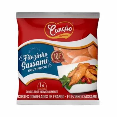 Oferta de Filezinho Sassami Canção sem Tempero Iqf - 1 kg por R$25,99 em Public Supermercados