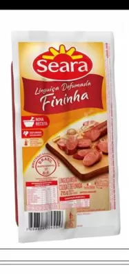 Oferta de Linguiça Fininha Defumada 215g por R$5,99 em Public Supermercados