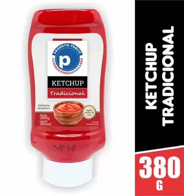 Oferta de Ketchup Public 380g por R$5,99 em Public Supermercados