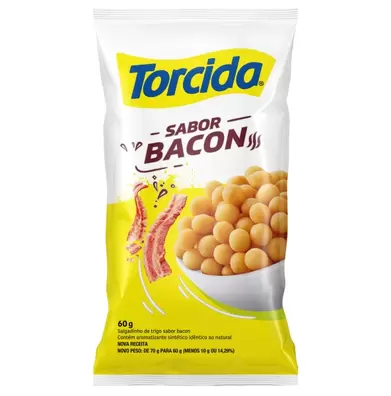 Oferta de Salgadinho Lucky Torcida 60g Bacon por R$2,49 em Public Supermercados