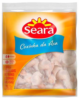 Oferta de Coxinha da Asa Seara Pacote 1 Kg por R$18,99 em Public Supermercados