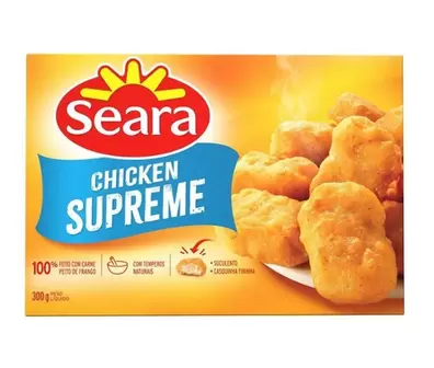 Oferta de Chicken Seara 300g Supreme por R$8,99 em Public Supermercados