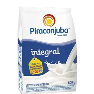 Oferta de LEITE EM PO PIRACANJUBA INTEGRAL 800G por R$34,89 em RECIBOM