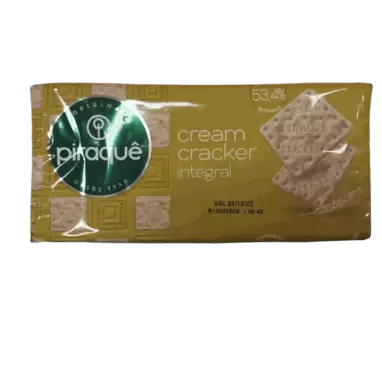 Oferta de BISC C.CRACKER INTEGRAL PIRAQUE 215G por R$6,29 em RECIBOM