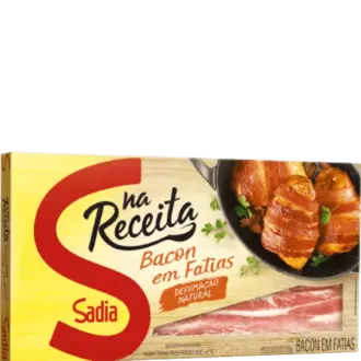 Oferta de BACON SADIA FATIAS 250G por R$17,99 em RECIBOM