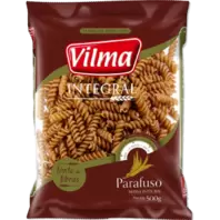 Oferta de MACARRAO INTEGRAL VILMA PARAFUSO 500G por R$9,39 em RECIBOM