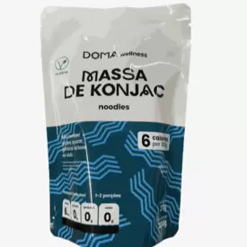 Oferta de MASSA DE KONJAC DOMA 270G NOODLES por R$12,99 em RECIBOM