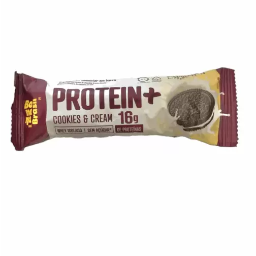 Oferta de BARRA PROTEIN+ 50G COOKIES CREAM por R$9,09 em RECIBOM