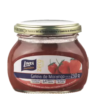 Oferta de GELEIA DIET LÍNEA MORANGO 230G por R$19,99 em RECIBOM