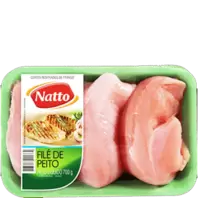 Oferta de FILE DE PEITO NATTO RESFRIADO BANDEJA 700G por R$19,59 em RECIBOM