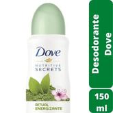 Oferta de Des Dove Aerosol 150ml Nutri Secrets M por R$14,99 em Rede Compras