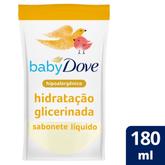 Oferta de Sabonete Líquido Glicerina Baby Dove Hidratação Glicerinada 180ml Refil por R$14,34 em Rede Compras
