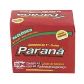 Oferta de Fósforo Parana Madeira Eco 40 C/10 Vermelho por R$4,55 em Rede Compras