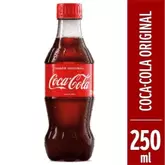 Oferta de Refrigerante Coca Cola Garrafa 250ml por R$2,38 em Rede Compras