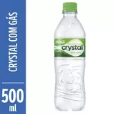 Oferta de Água Mineral Com Gás Crystal Garrafa 500ml por R$2,17 em Rede Compras