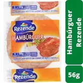 Oferta de Hamburguer Rezende 56g Frango por R$1,24 em Rede Compras