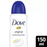 Oferta de Desodorante Antitranspirante Aerosol Dove Original 150ml por R$18,89 em Rede Compras