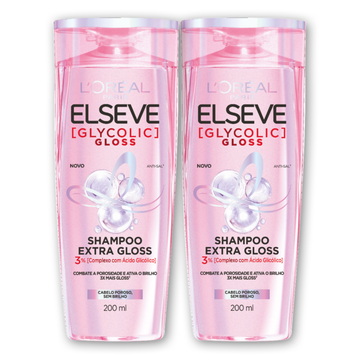 Oferta de Shampoo Elseve Glycolic Gloss • 200ml por R$13,98 em Rede Supermarket