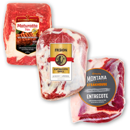 Oferta de Filé de Costela Bovina Maturatta, Frigon ou Steakhouse Montana Peça • Kg por R$34,97 em Rede Supermarket
