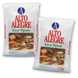 Oferta de Açúcar Refinado Alto Alegre • 1kg por R$3,79 em Rede Supermarket