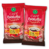 Oferta de Café Evolutto Extraforte 500g por R$17,9 em Rede Supermarket