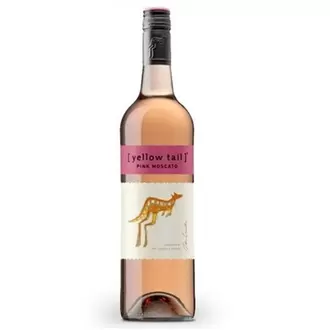 Oferta de Vinho Rosé Yellow Tail Moscato 750ml por R$79,9 em Rede Top