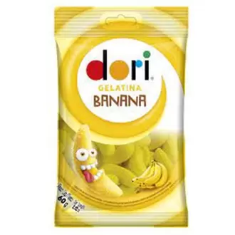 Oferta de Bala de Gelatina Sabor Banana Dori 60g por R$2,99 em Rede Top