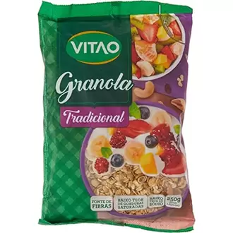 Oferta de Granola Tradicional Original Vitao 250G por R$11,9 em Rede Top