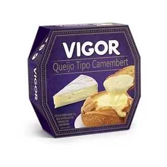 Oferta de Queijo Tipo Camembert Vigor 120g por R$19,15 em Rede Top