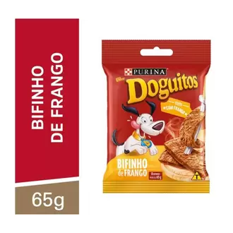 Oferta de Bifinho Sabor Frango Doguitos 65g por R$5,99 em Rede Top