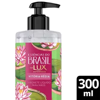 Oferta de Sabonete Líquido para As Mãos Vitória-Régia Essências do Brasil Lux Botanicals 300Ml por R$9,99 em Rede Top