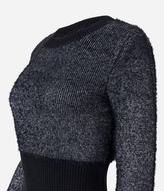 Oferta de Suéter Curto em Tricô com Pelinhos e Fio Metalizado por R$139,9 em Renner